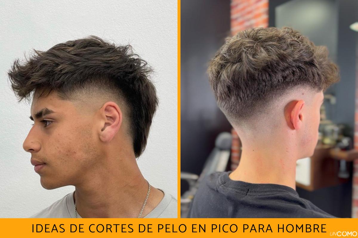 Ideas de cortes de pelo en pico para hombre: la forma en V que arrasa