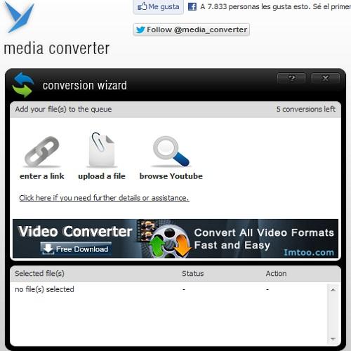 Cómo convertir de M4R a MP3 gratis - Paso 2