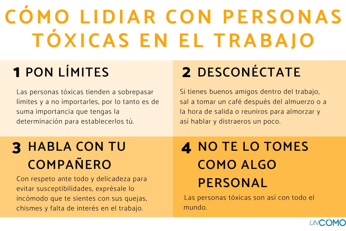 Cómo lidiar con personas tóxicas en el trabajo