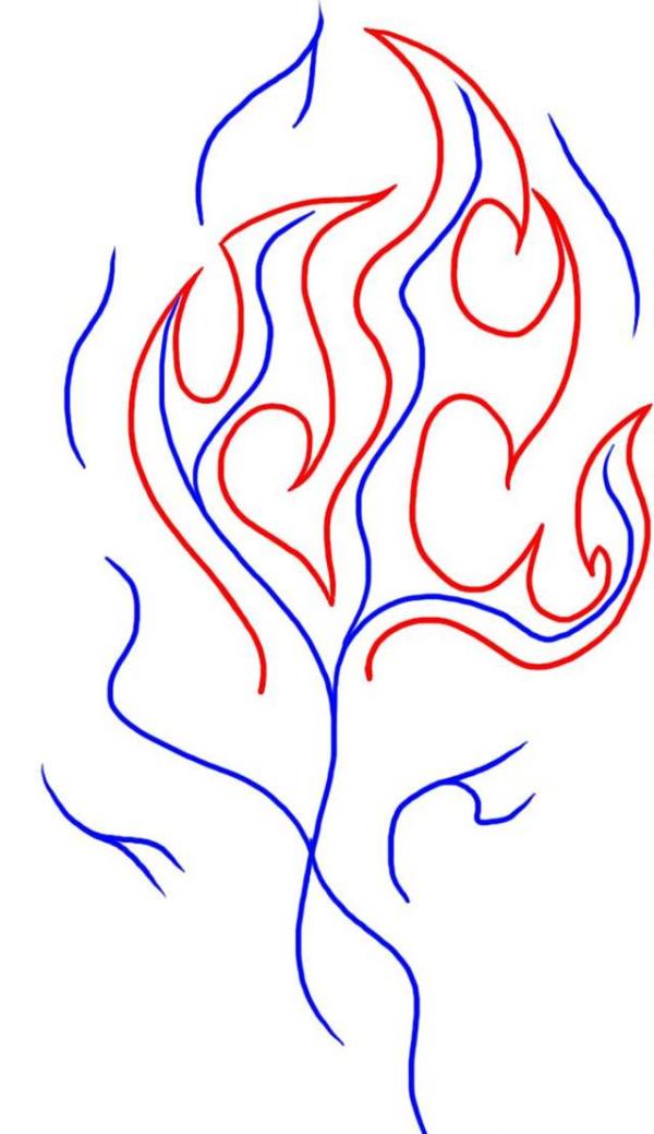 Cómo dibujar tribales fácilmente - Paso 1