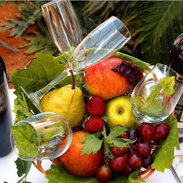 Cómo hacer un centro de frutas