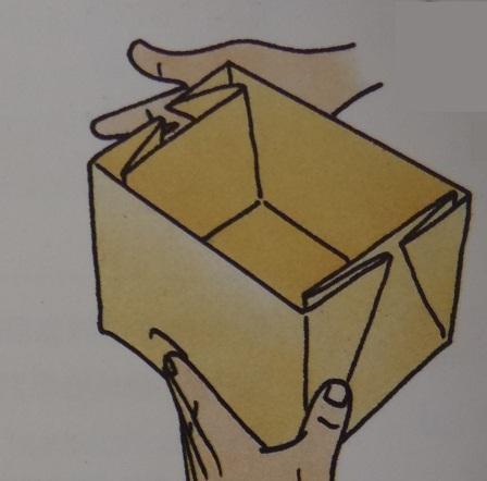 Cómo hacer una cacerola de papel - Paso 2