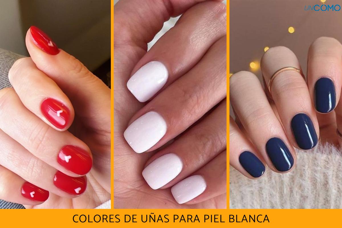 Colores de uñas para piel blanca
