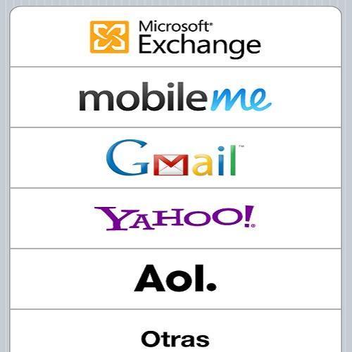 Cómo configurar mi cuenta de correo electrónico en el iPhone - Paso 1