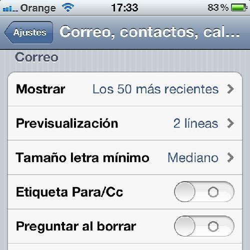 Cómo configurar mi cuenta de correo electrónico en el iPhone - Paso 4