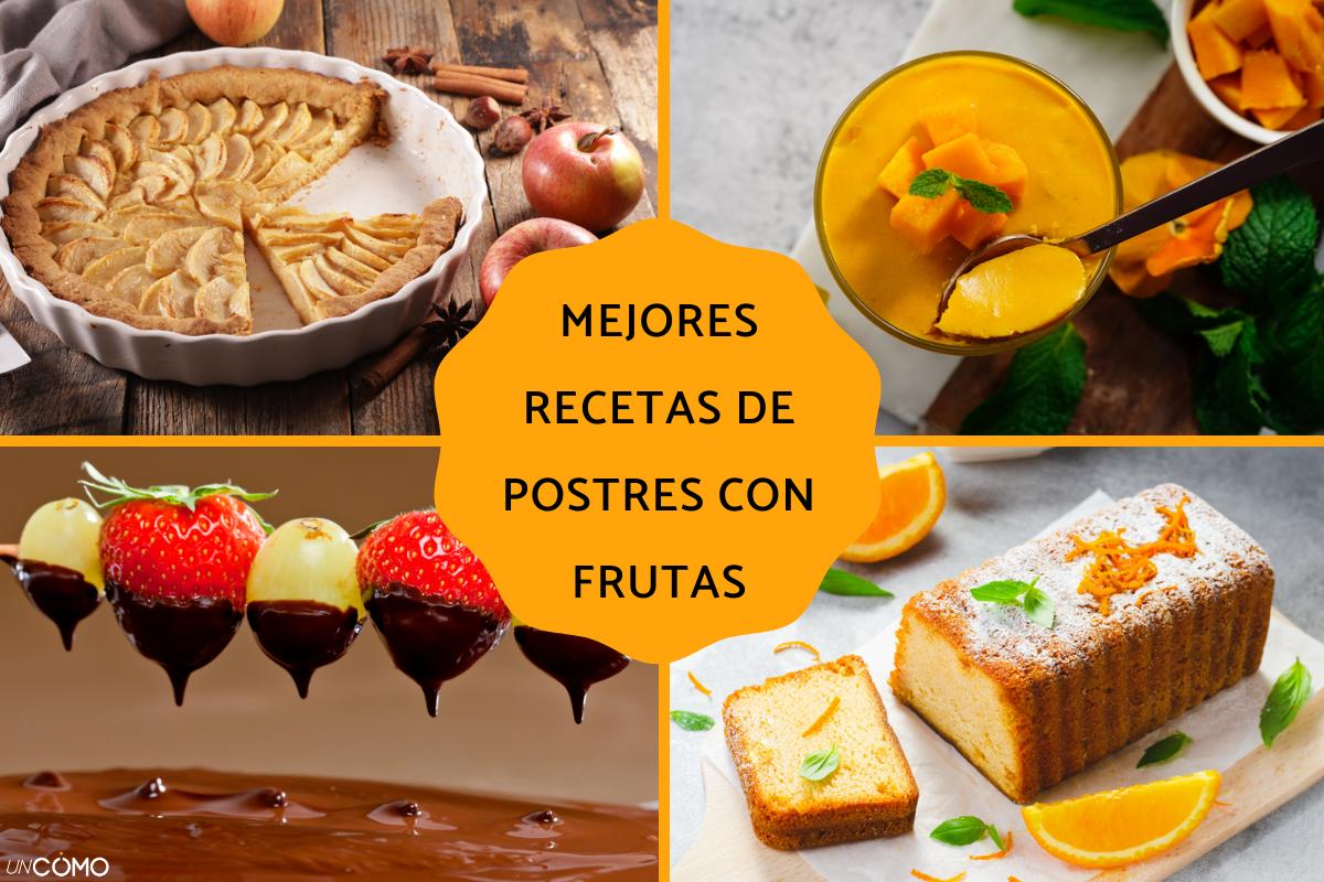 Las mejores recetas de postres con frutas