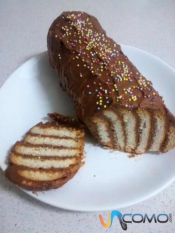 Cómo hacer un brazo de galletas o fabiola