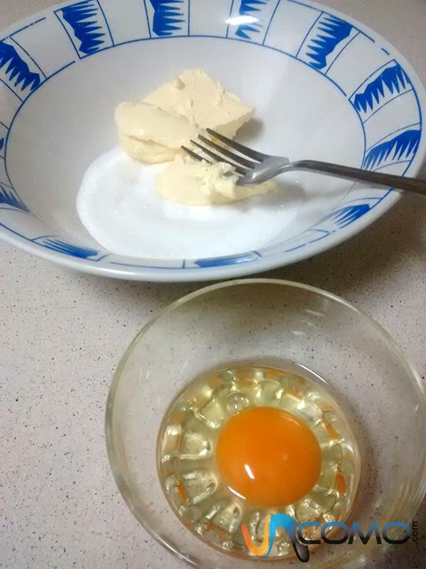 Cómo hacer un brazo de galletas o fabiola - Paso 1