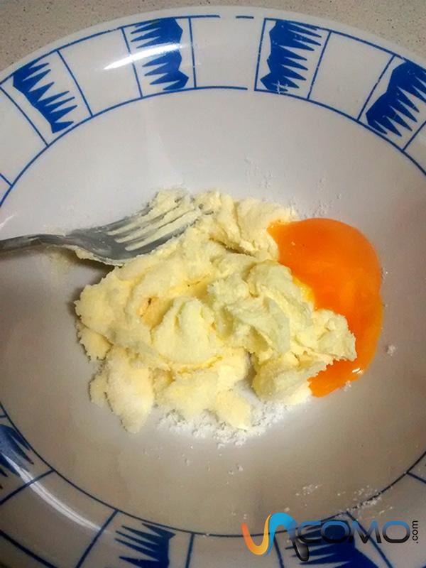 Cómo hacer un brazo de galletas o fabiola - Paso 2