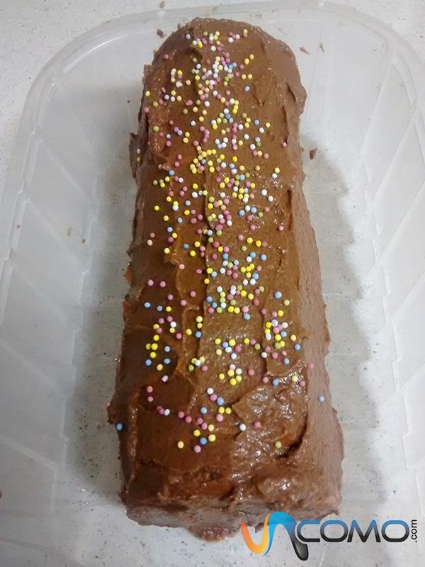 Cómo hacer un brazo de galletas o fabiola - Paso 8