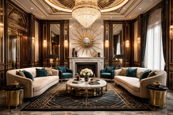 Estilo art déco: qué es y cómo aplicarlo en tu hogar - ¿Cuáles son las características del estilo art déco?