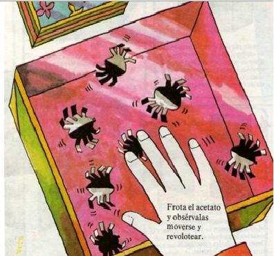 Cómo hacer arañas y mariposas saltarinas