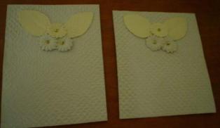 Cómo hacer tarjetas con troquelados de flores