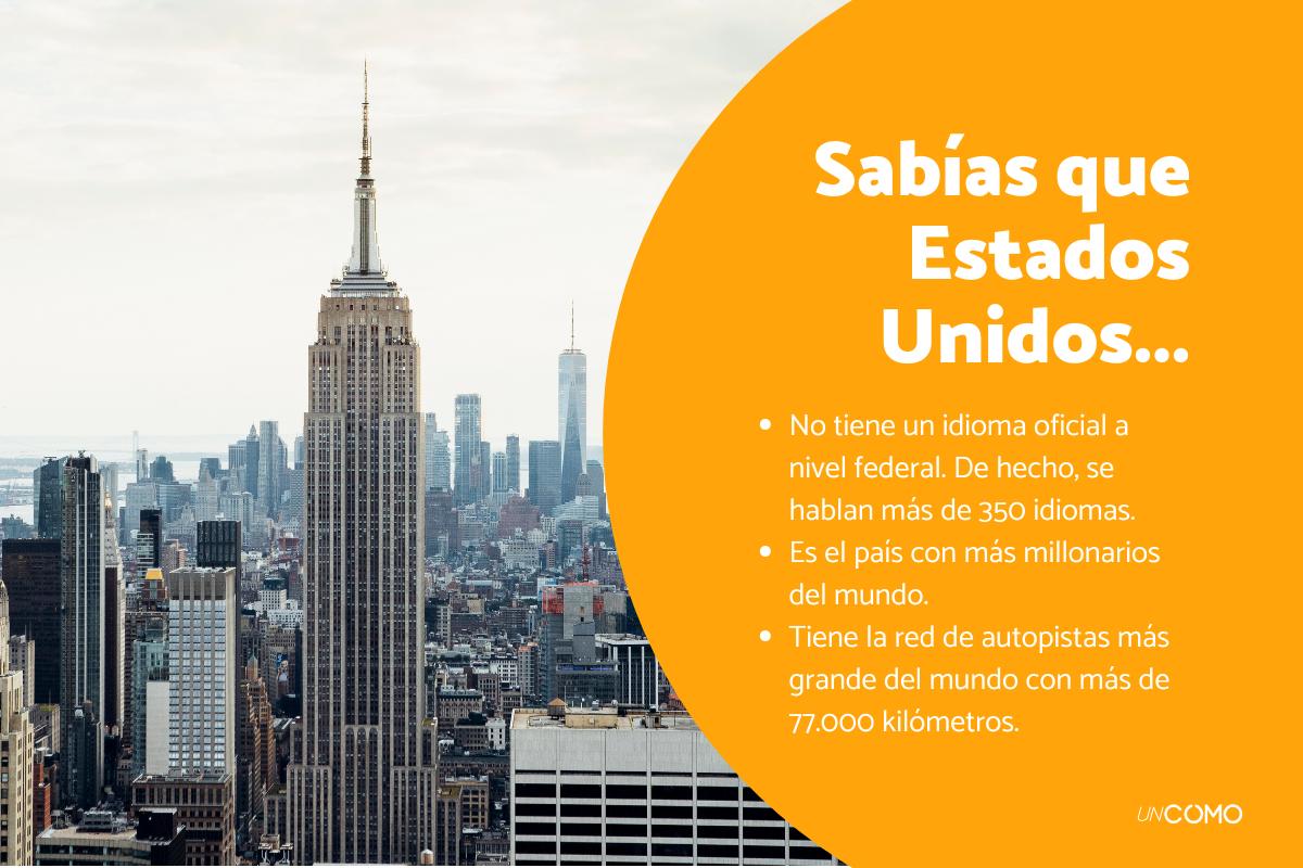 Curiosidades de Estados Unidos que quizás no conocías