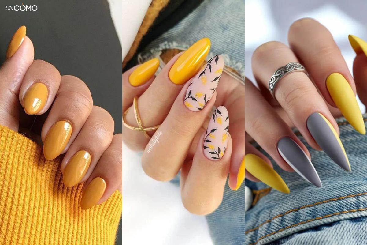 Uñas mostaza: los mejores diseños para lucir este color