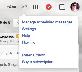Cómo programar e-mails en Gmail - Paso 7