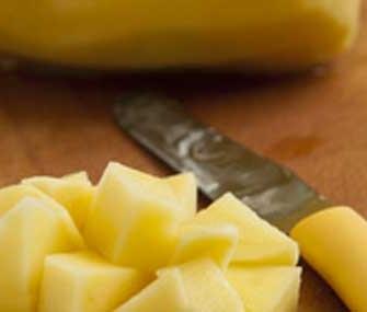 Cómo hacer papas al vapor - Paso 1