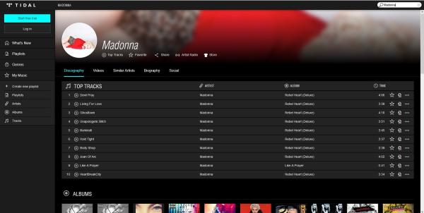 Cómo usar Tidal - Reproducir música en Tidal