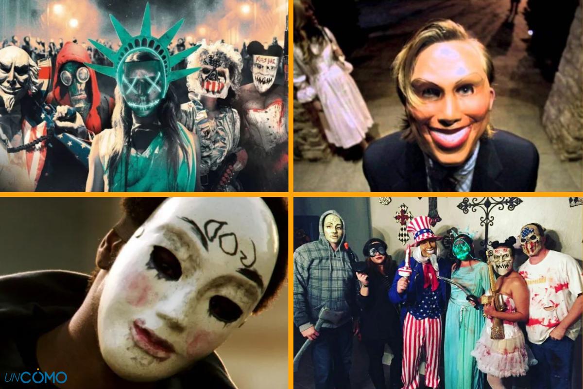 Cómo hacer un disfraz de "La Purga"