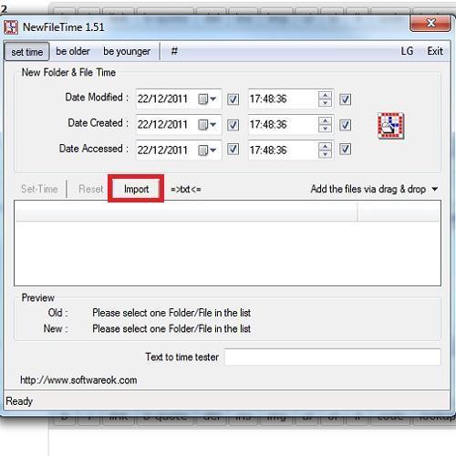 Cómo cambiar la fecha de creación de un archivo - Paso 3