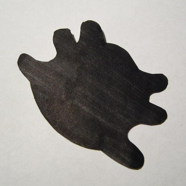 Cómo hacer una mariquita con una nuez - Paso 1