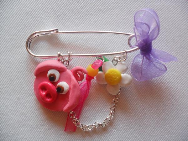 Cómo hacer broches de fimo - Broches con fimo e imperdibles