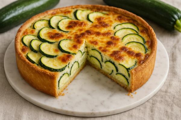 Pastel de calabacín y queso, una receta fácil al horno - Paso 11