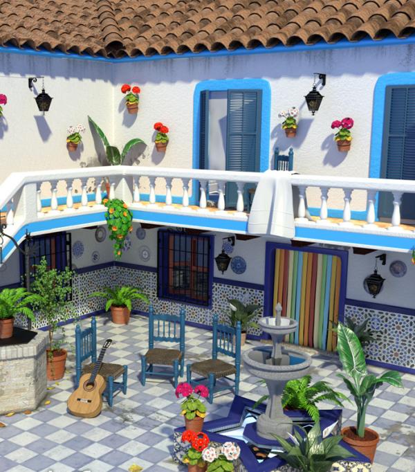 Cómo decorar un patio andaluz - Artesanía y aires rústicos