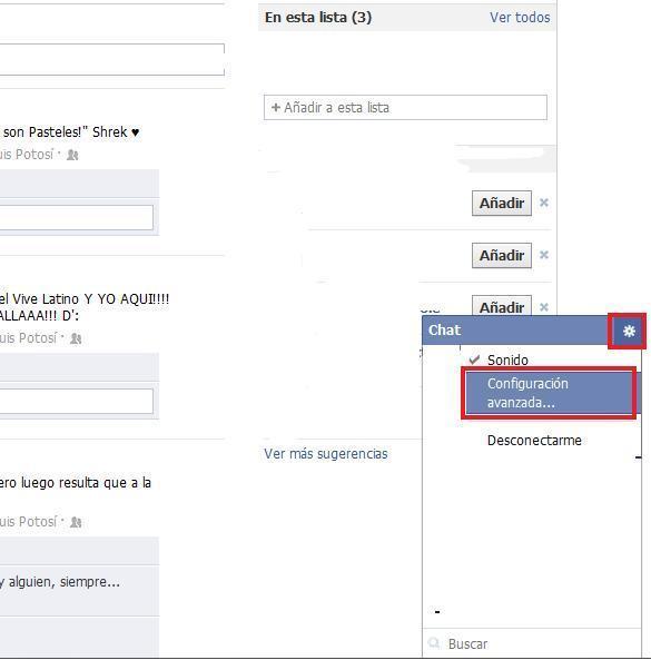 Cómo esconderse de amigos pesados en el chat de Facebook - Paso 4