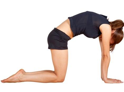 5 ejercicios para embarazadas - Paso 2