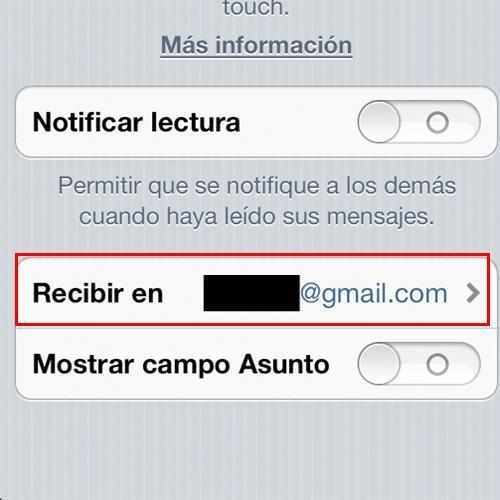 Cómo activar y configurar iMessage en el iPhone - Paso 2