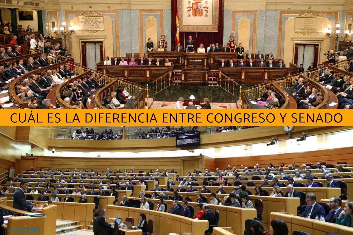 Cuál es la diferencia entre Congreso y Senado