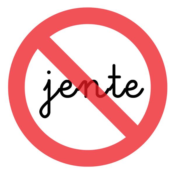 Cómo se escribe gente o jente - jente 