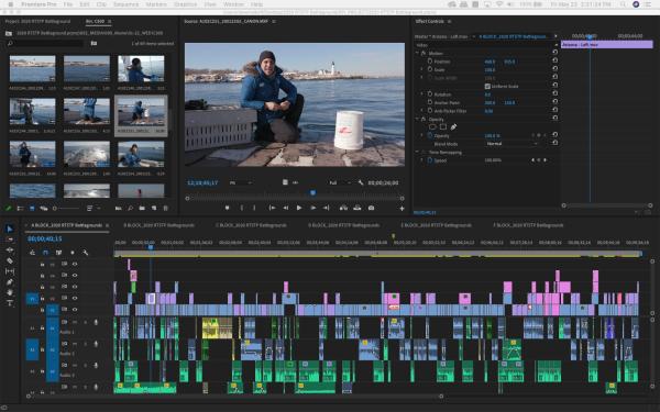 Las mejores aplicaciones para editar vídeos: listado para una edición profesional - Adobe Premiere Pro (Windows/Mac)
