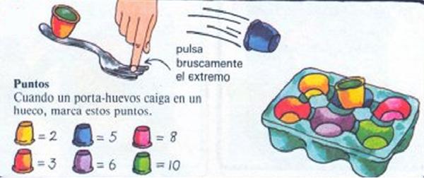 Cómo hacer el juego de los huevos volantes - Paso 3