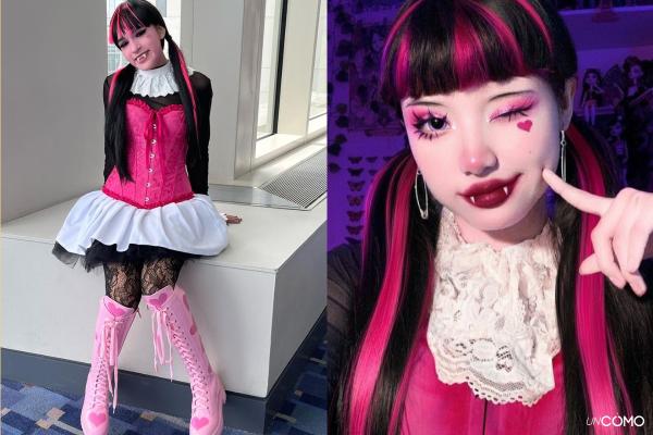 Cómo hacer un disfraz de Draculaura: ideas para crear el look de la Monster High - Disfraz de Draculaura