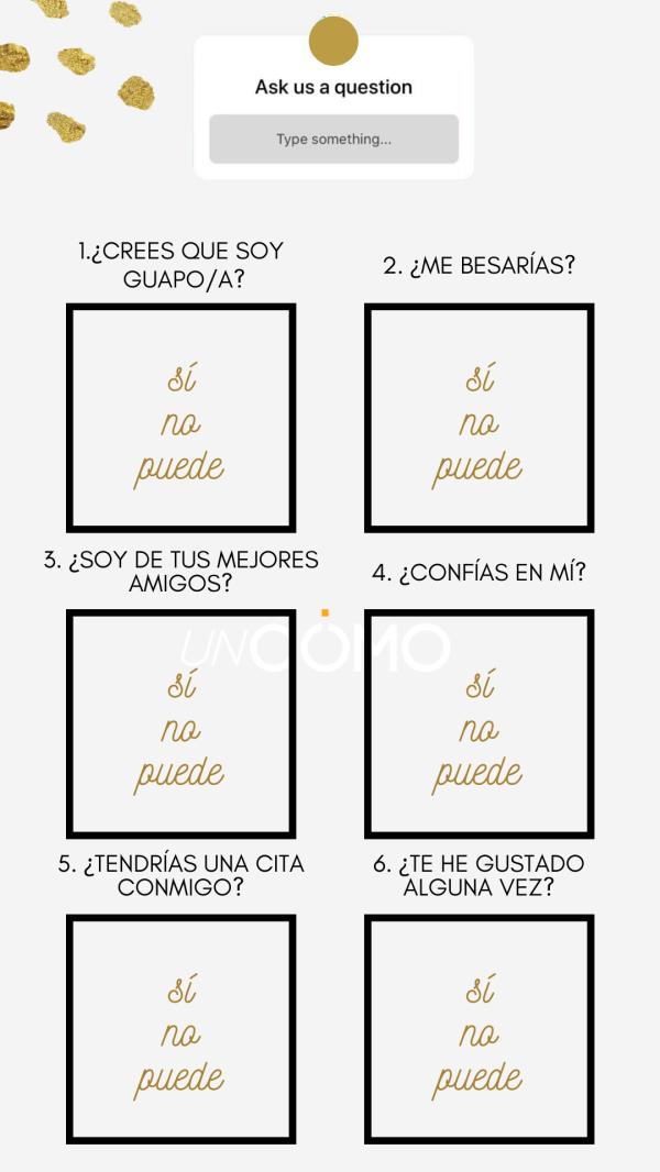 20 cadenas para Instagram - Sí, no, puede...