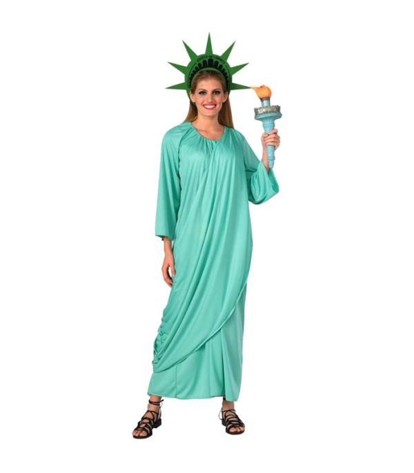 Cómo hacer un disfraz de la estatua de la libertad