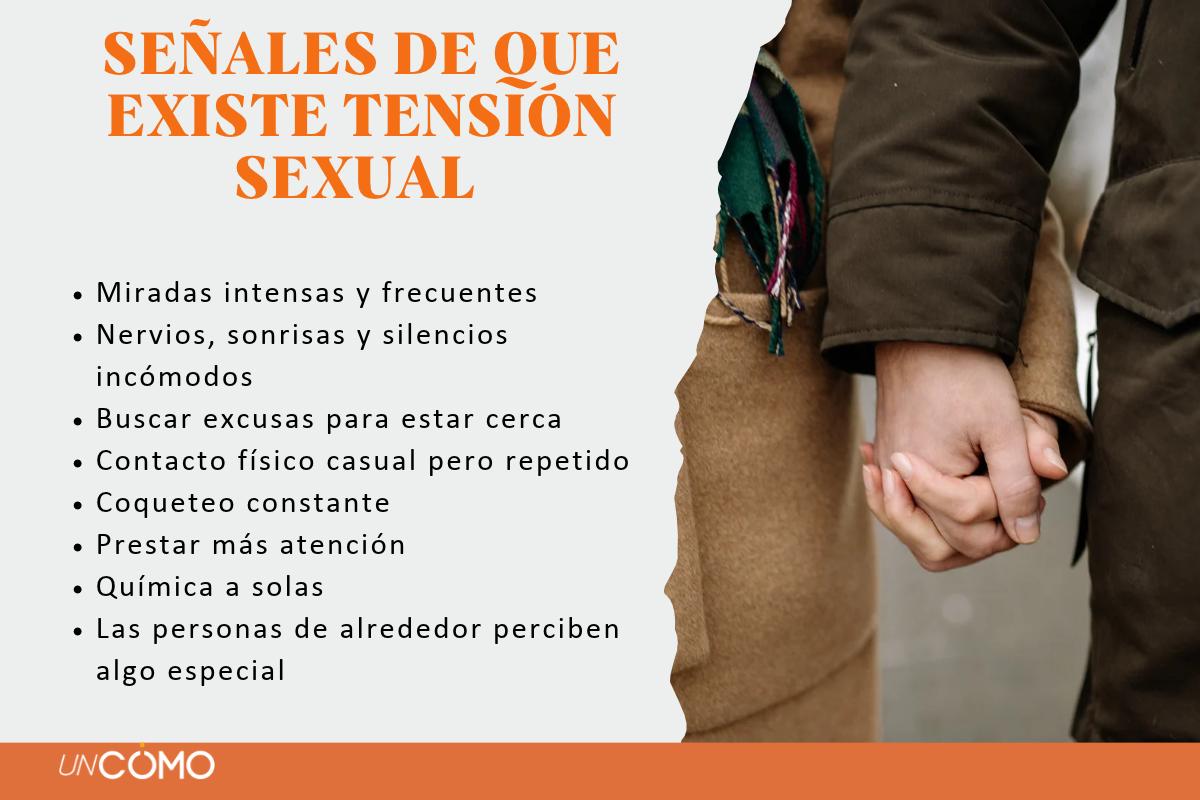 Señales de que existe tensión sexual entre dos personas