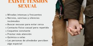 Señales de que existe tensión sexual entre dos personas