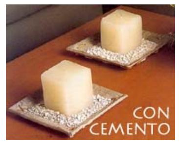 Cómo hacer un recipiente con cemento