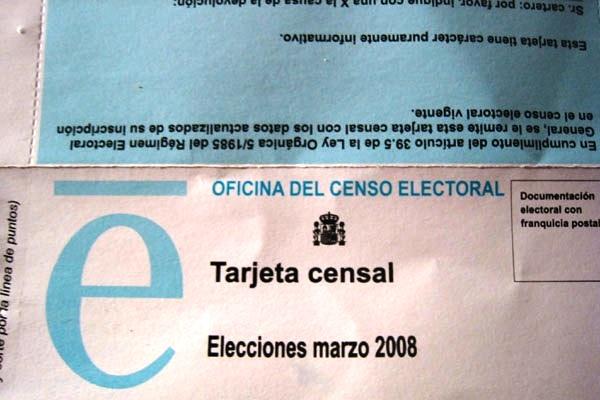 Cómo votar en España - Paso 1