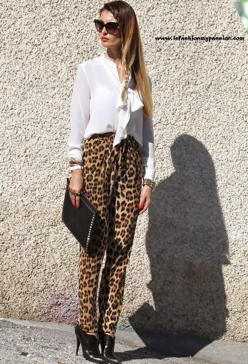 Cómo combinar leggins leopardo - Paso 2