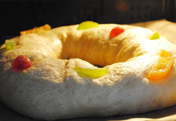 Cómo hacer un roscón de Reyes sin azúcar - Paso 7