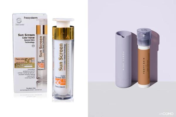 Descubre los mejores protectores solares con color 2026 recomendados por dermatólogos - Fenty Skin Hydra Vizor Huez SPF30 