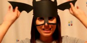 Cómo hacer una máscara de Murciélago para Halloween