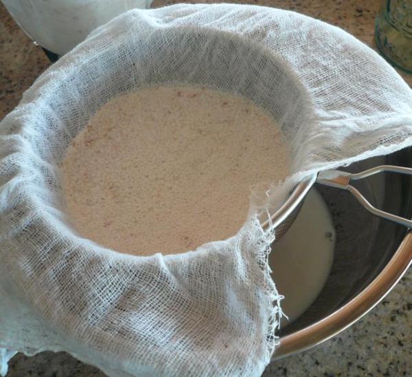 Cómo hacer leche de arroz - Paso 4