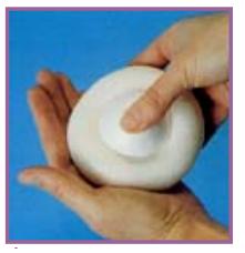 Cómo hacer una cabeza de porcelana fria - Paso 1