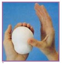 Cómo hacer una cabeza de porcelana fria - Paso 4