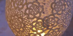 Cómo hacer un portavelas vintage - muy original